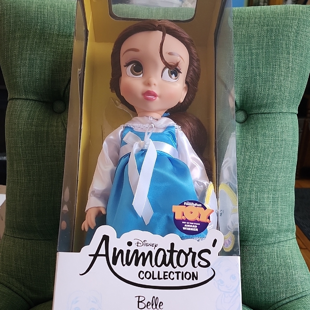 Disney Animators' Collection Belle Doll in Blue and White